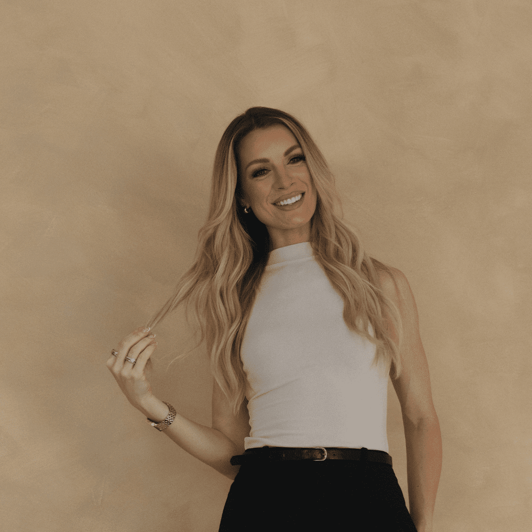Portrait of Amber Patterson, a professional stylist at Salon BIJOU, showcasing their expertise and style.